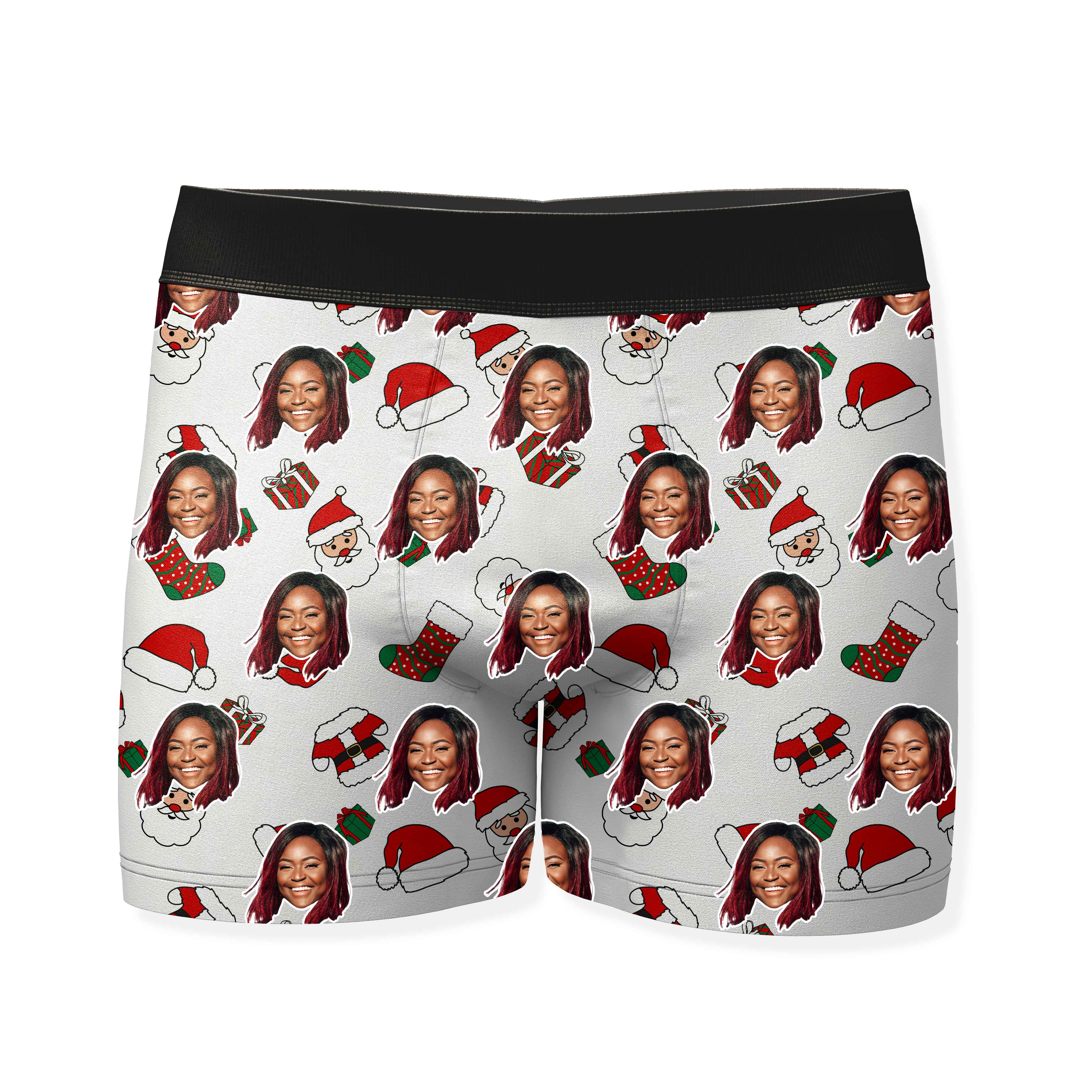 Santa Me Custom Boxers