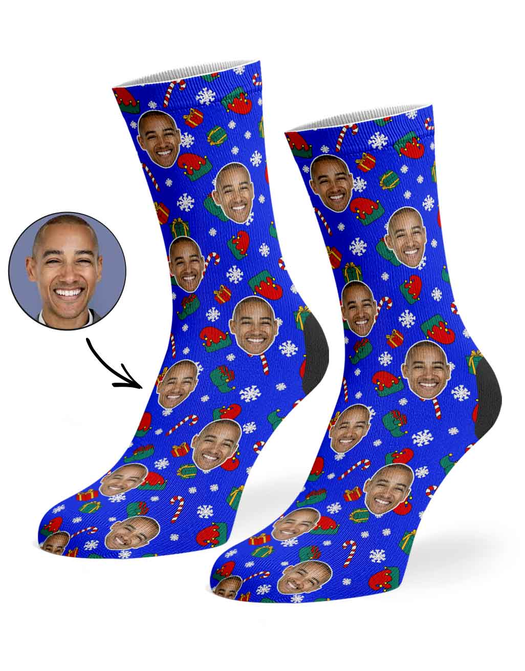 Elf Me Custom Socks