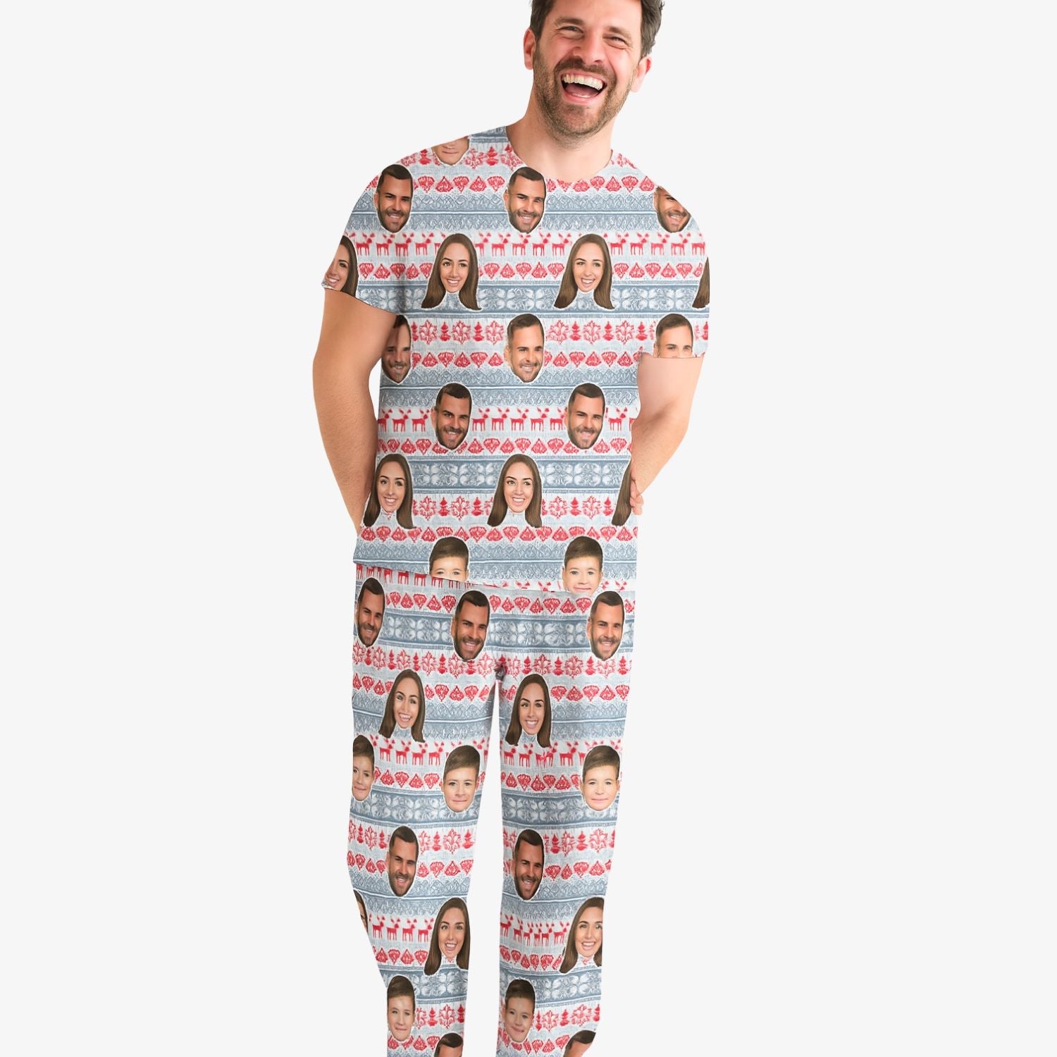 Men's Nordic Christmas Pajamas - Pants Set