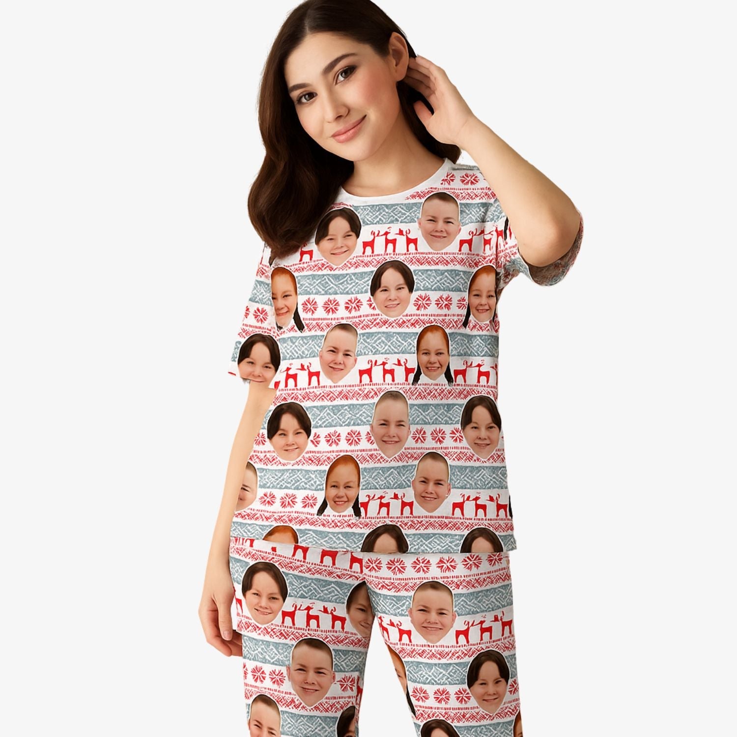 Women's Nordic Christmas Pyjamas - Trouser Set Women's Nordic Christmas Pyjamas - Trouser Set