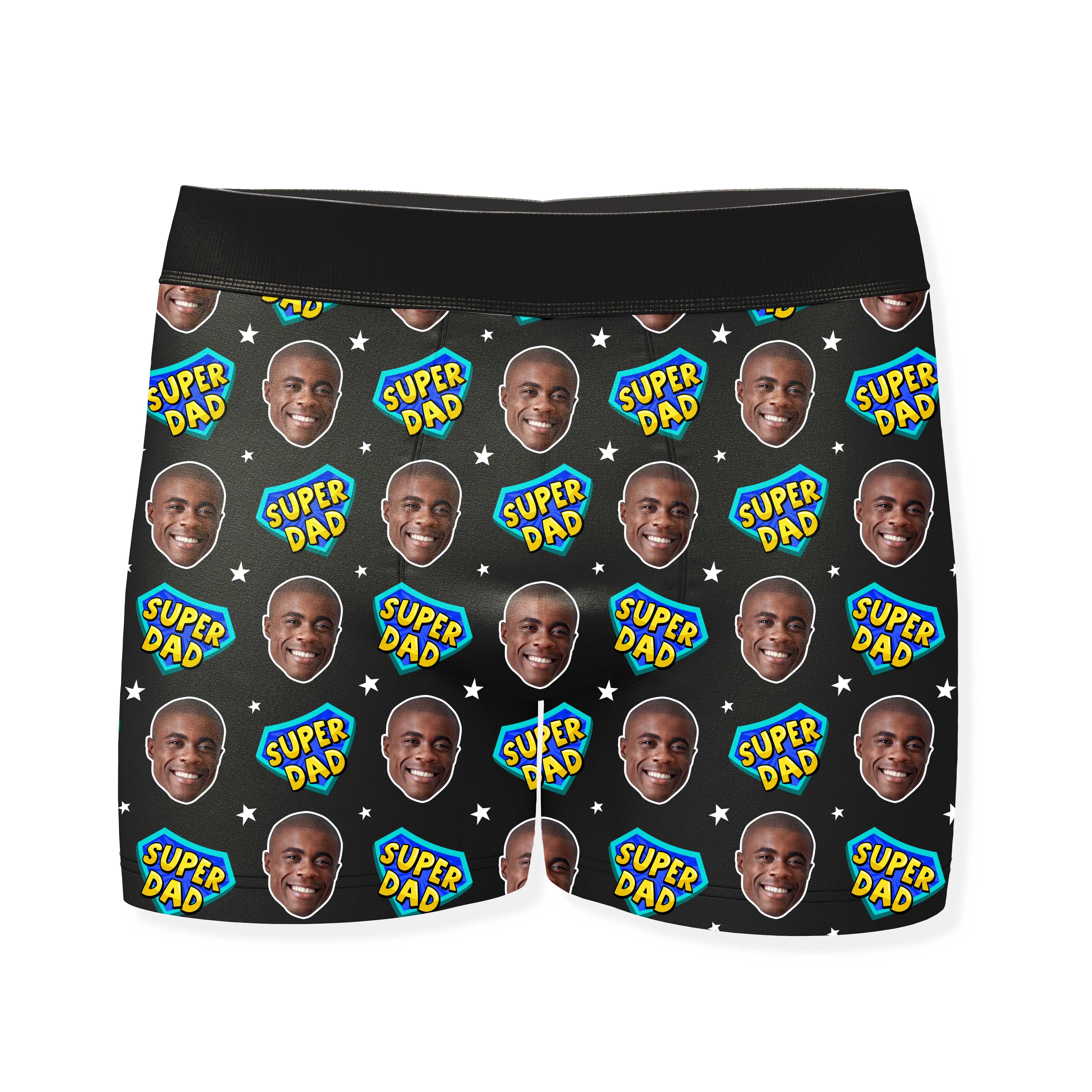 Dad Superhero Custom Boxers