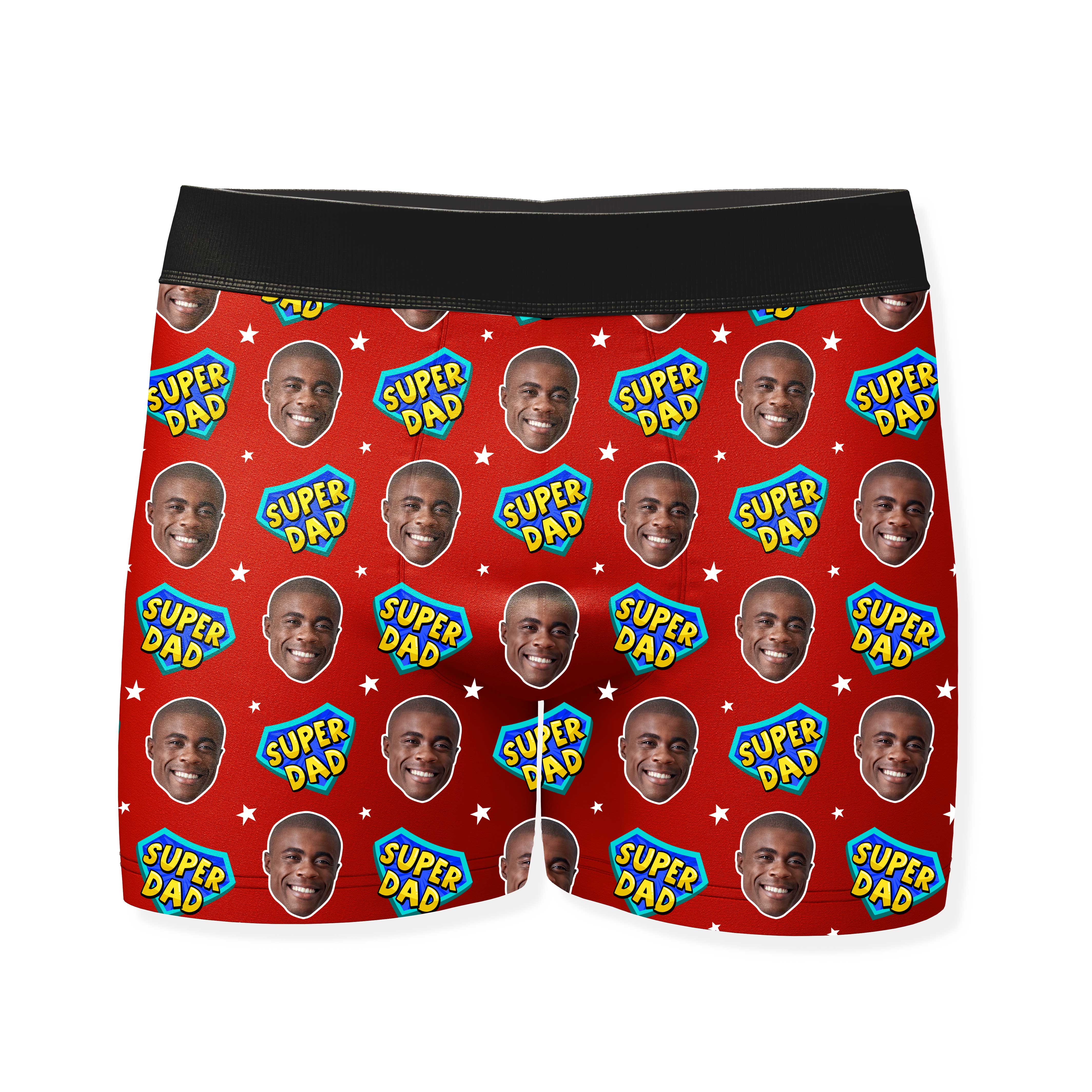 Dad Superhero Custom Boxers