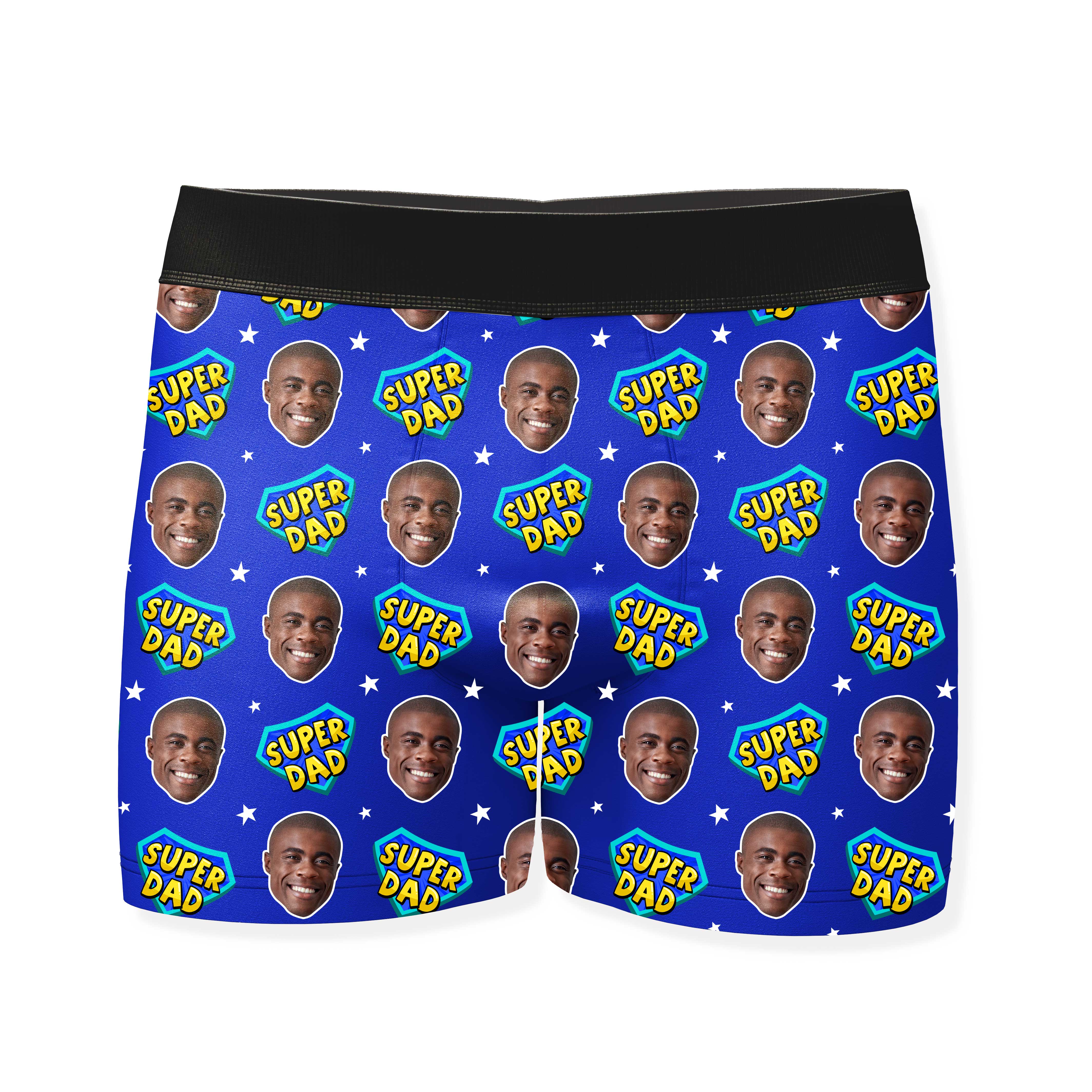 Dad Superhero Custom Boxers