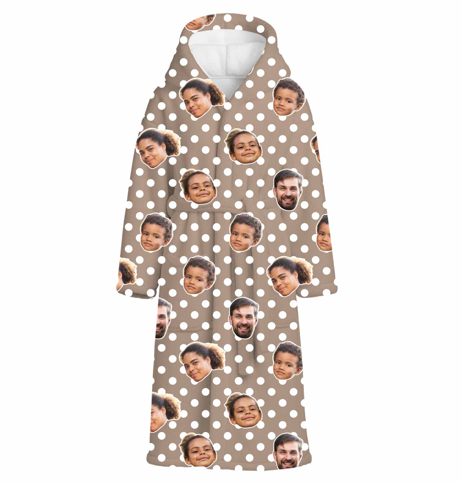 Polka Dot Custom Robe