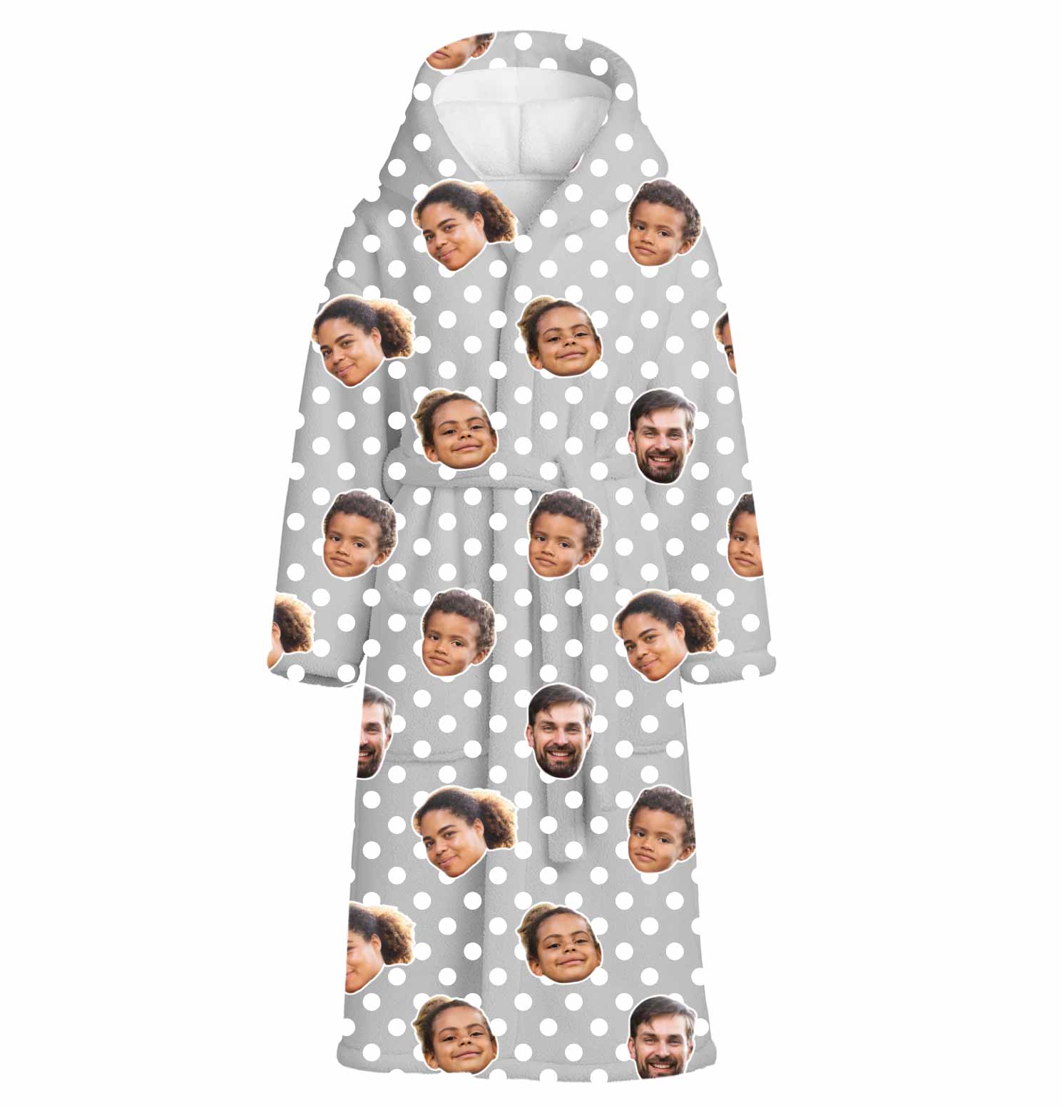 Polka Dot Custom Robe