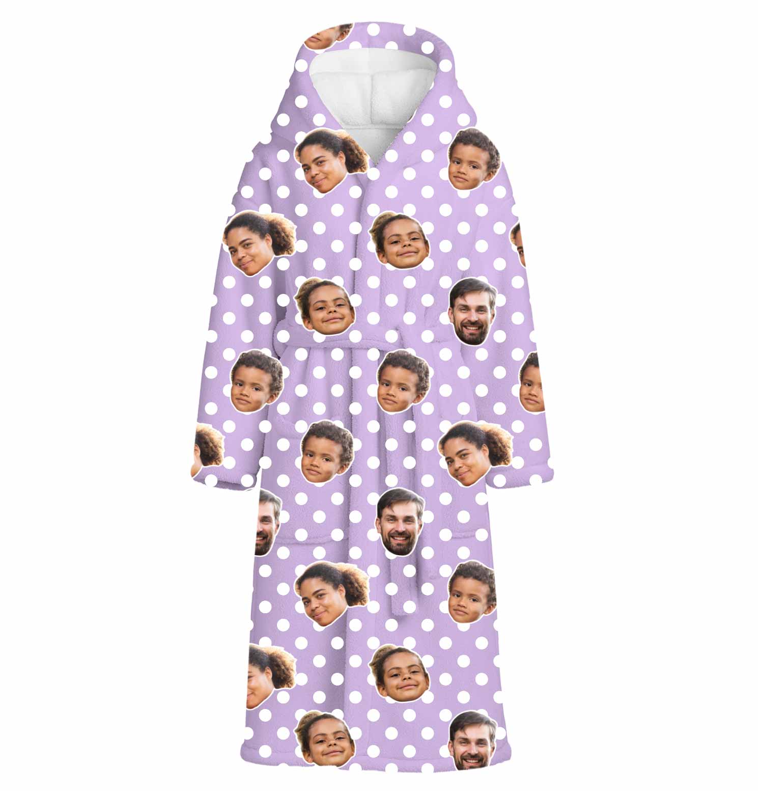 Polka Dot Custom Robe