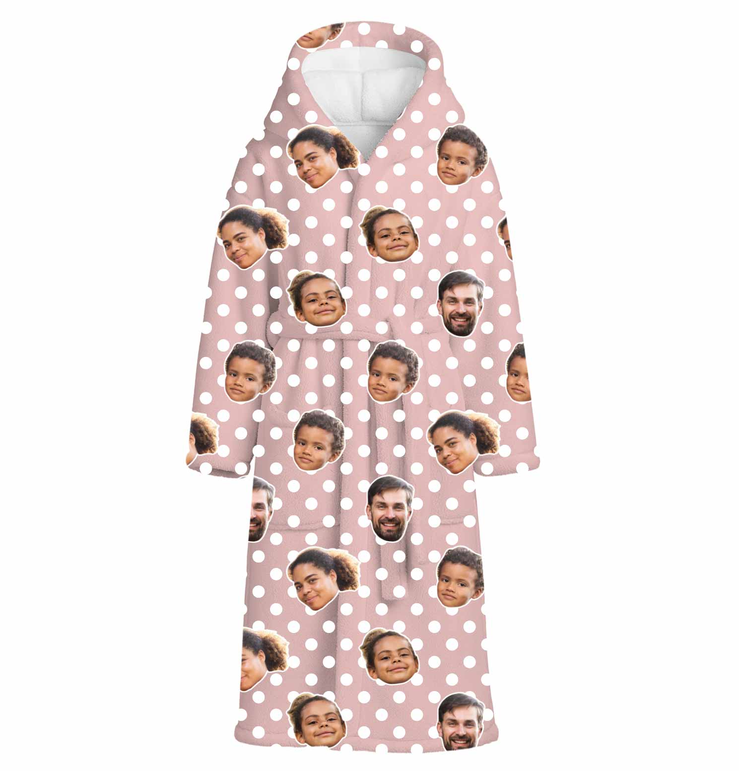 Polka Dot Custom Robe