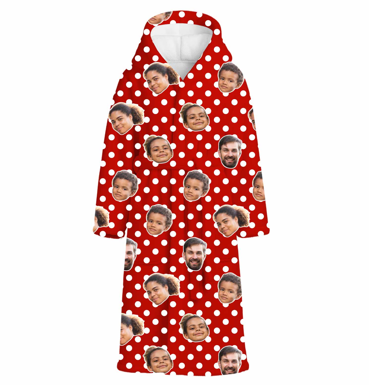 Polka Dot Custom Robe