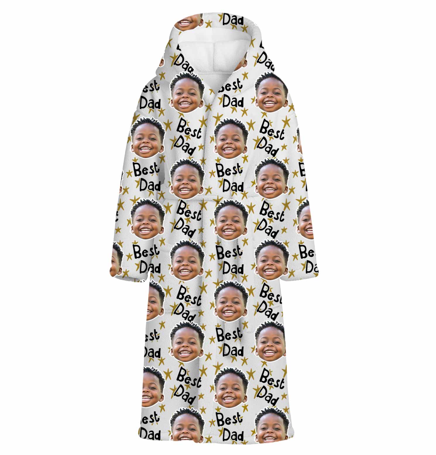 Best Dad Custom Robe