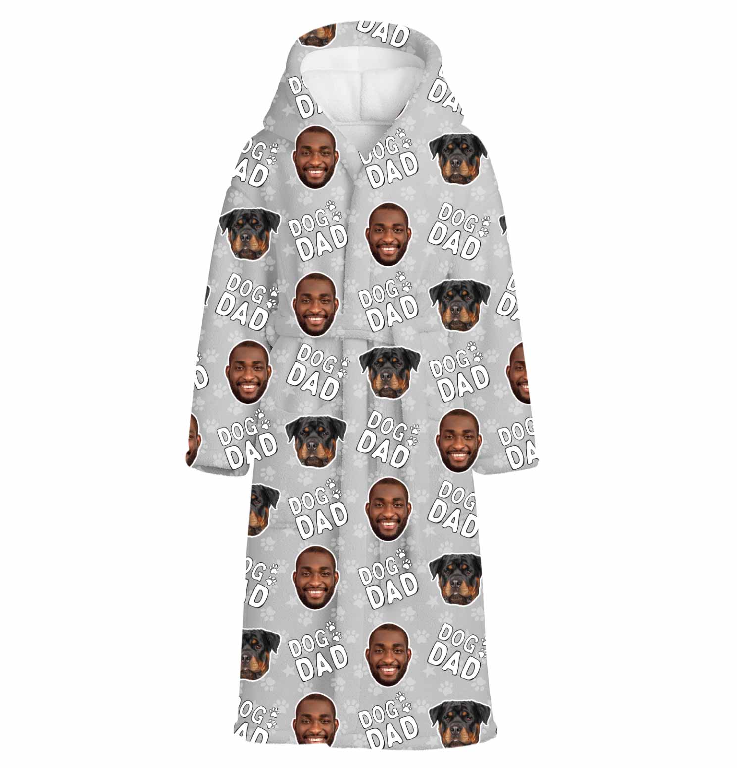 Dog Dad Custom Robe