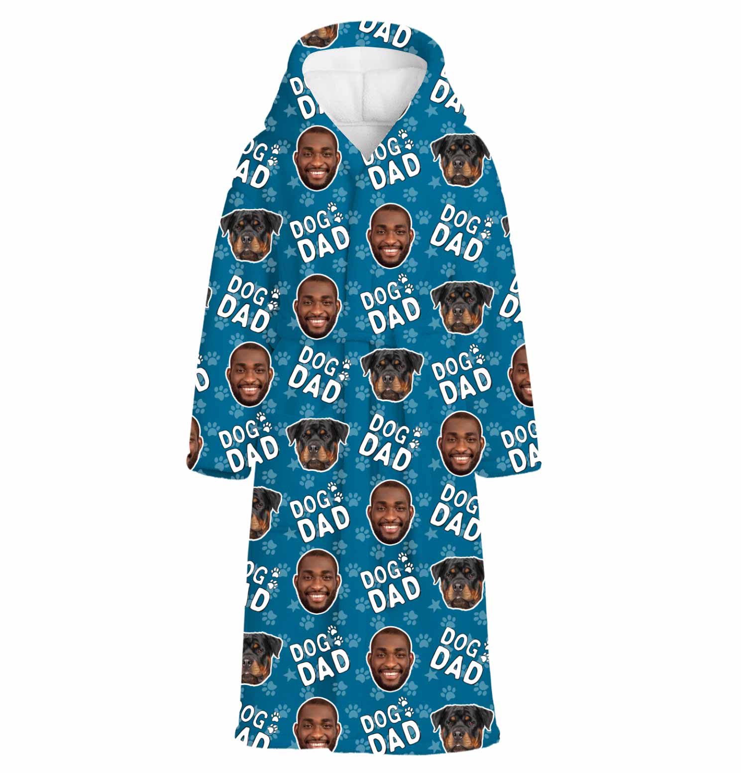 Dog Dad Custom Robe