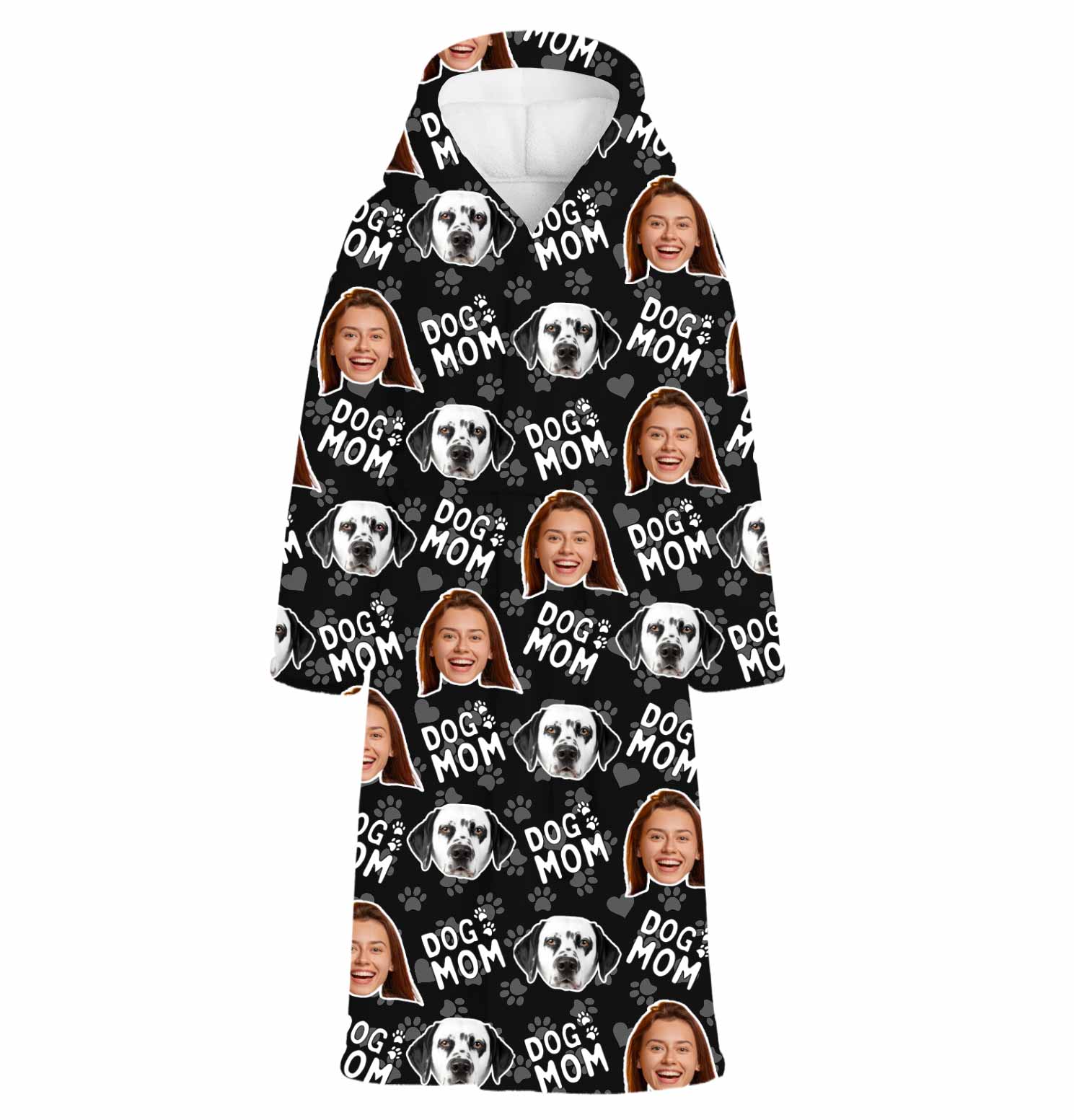 Dog Mom Custom Robe