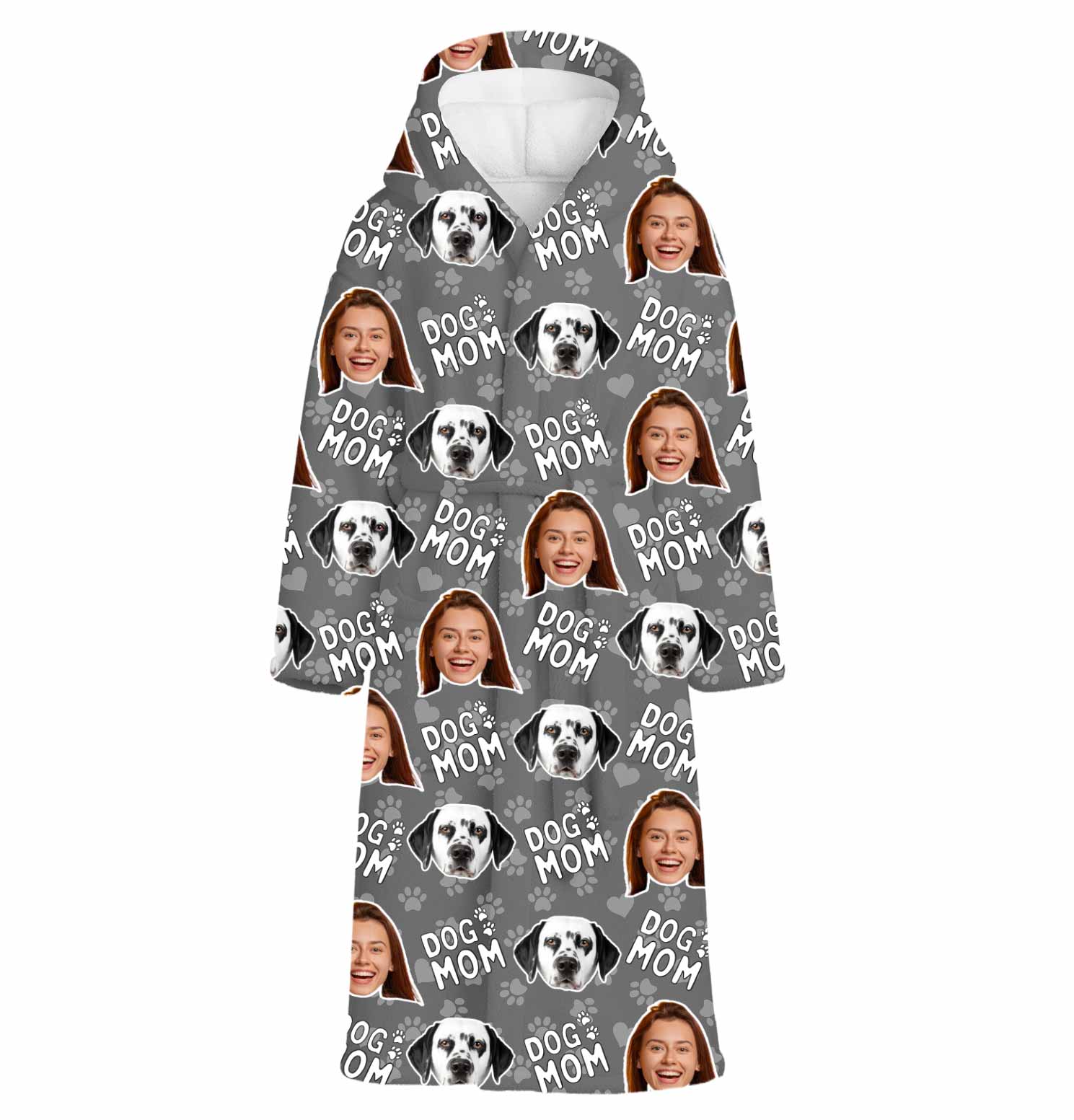 Dog Mom Custom Robe
