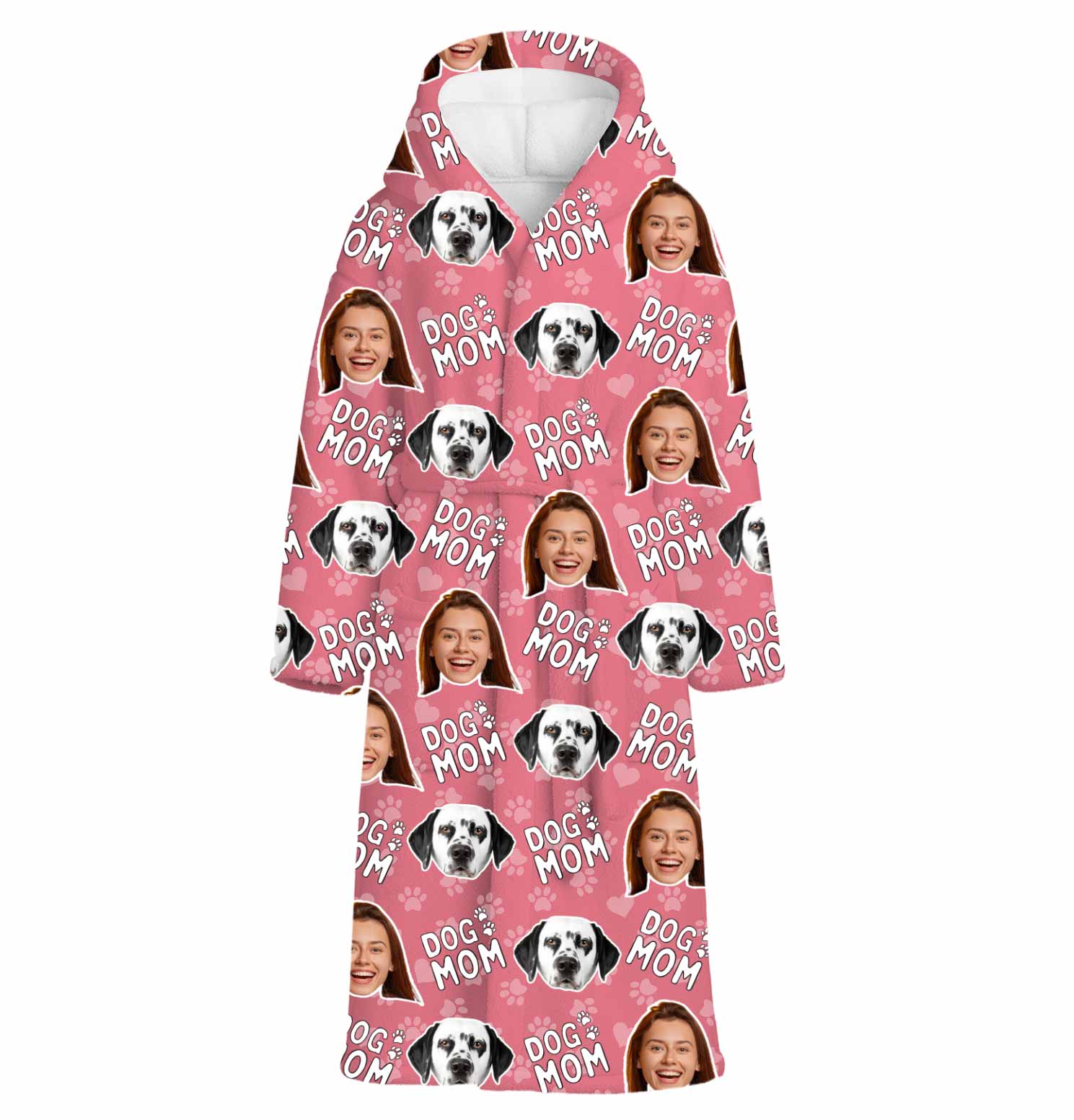 Dog Mom Custom Robe