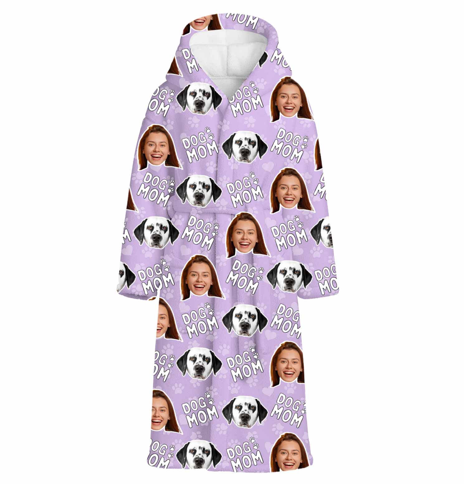 Dog Mom Custom Robe