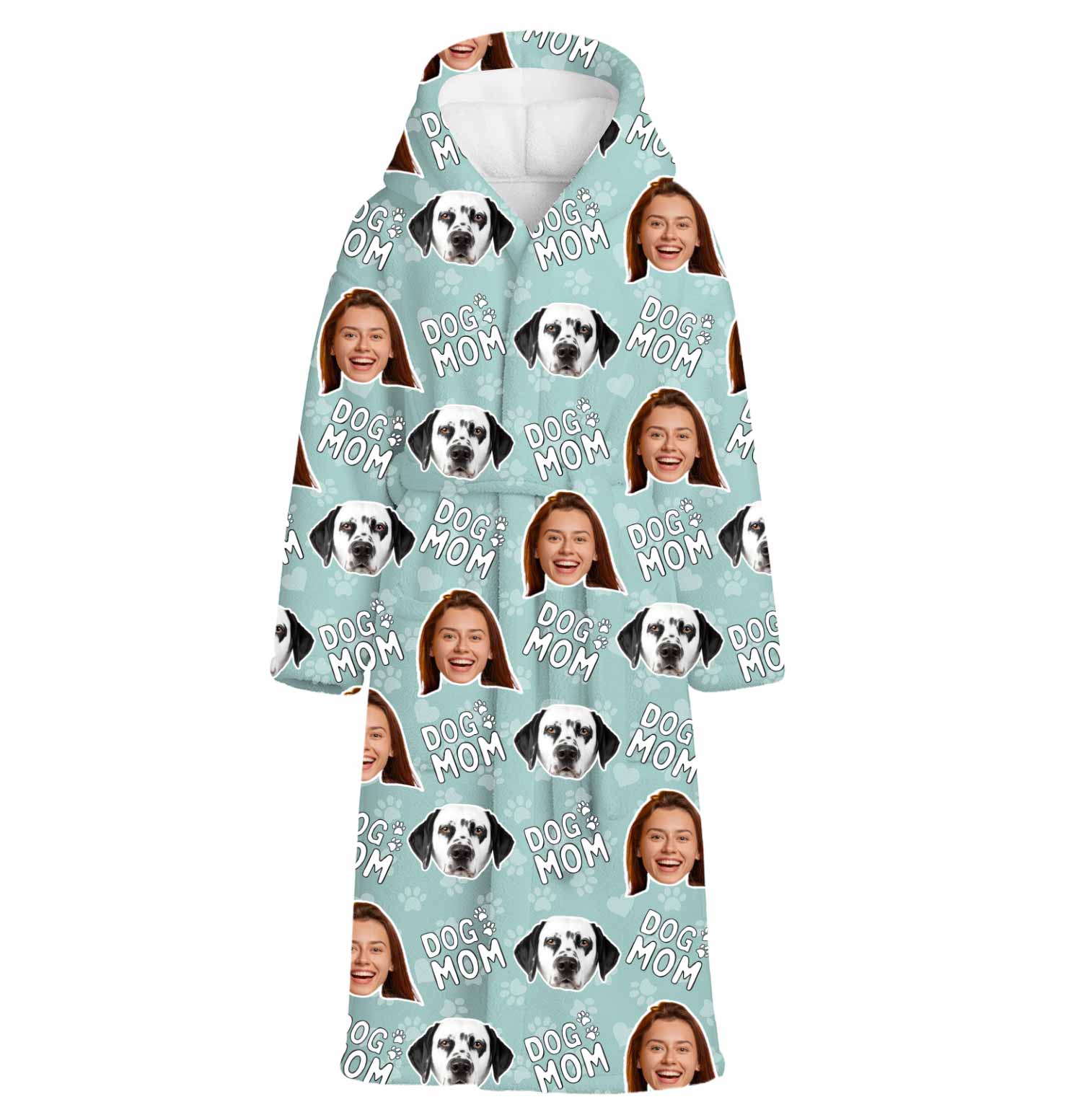 Dog Mom Custom Robe