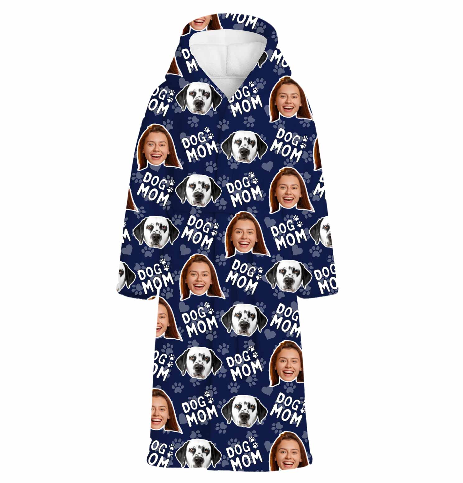 Dog Mom Custom Robe