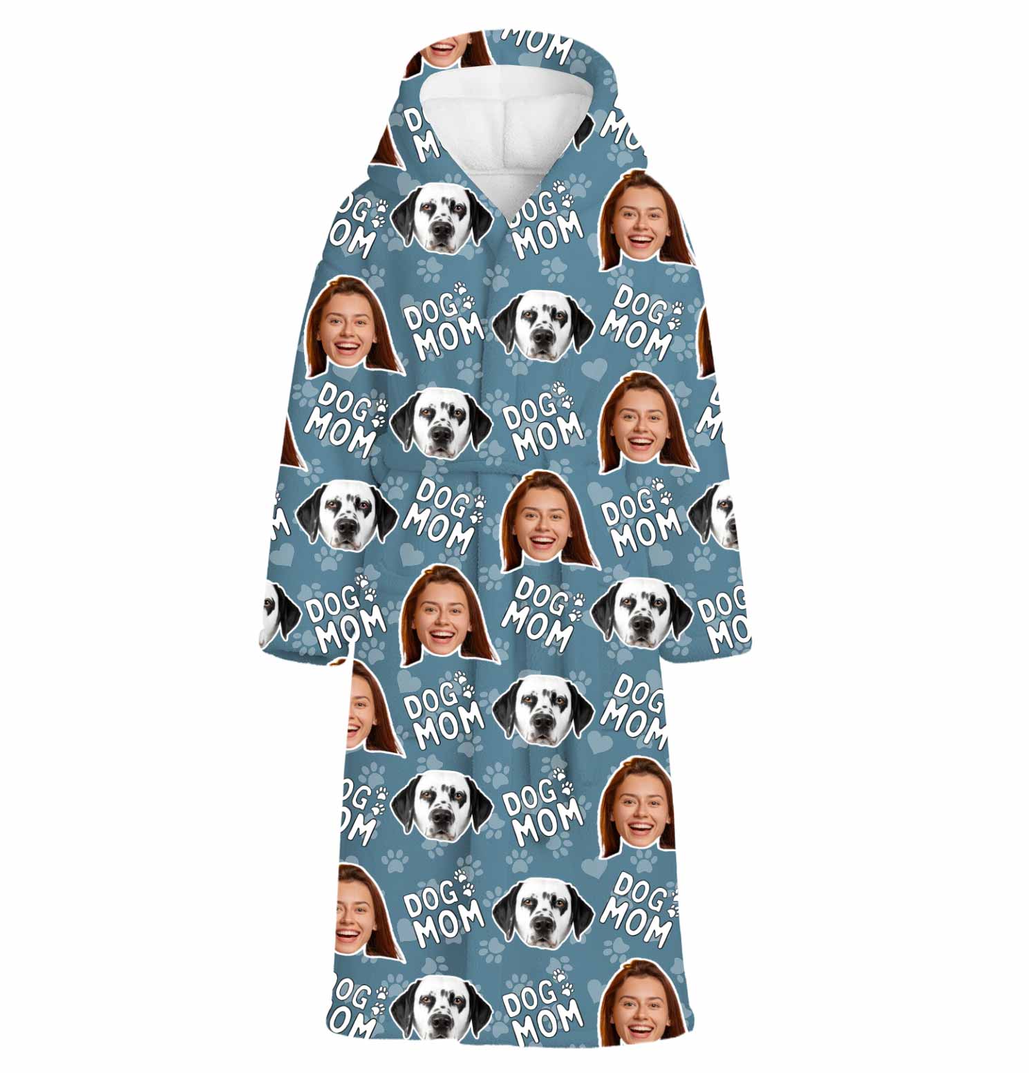 Dog Mom Custom Robe