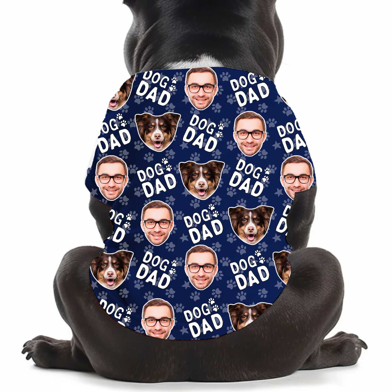 Dog Dad Personalized Dog T Shirt