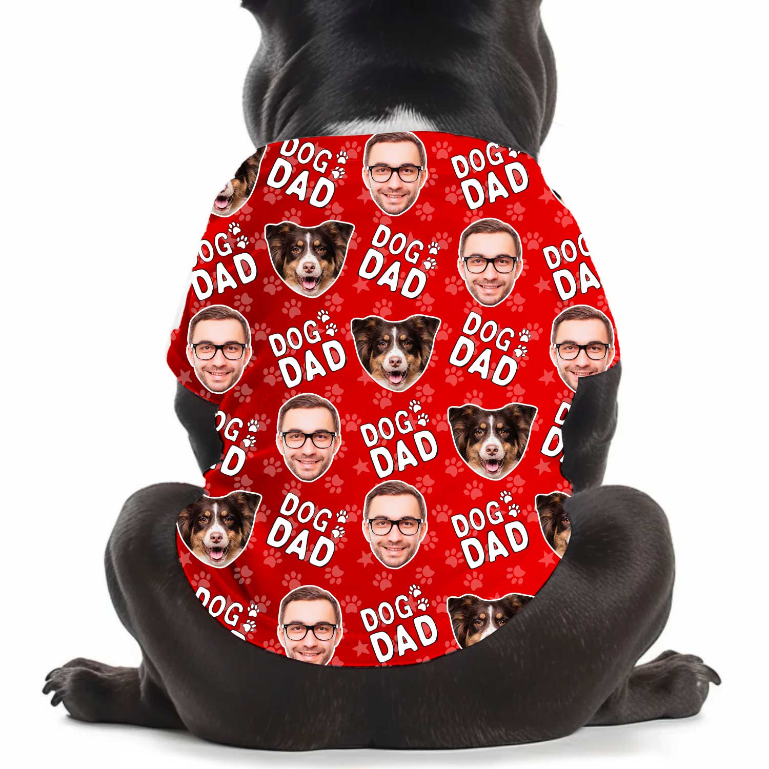 Dog Dad Personalized Dog T Shirt