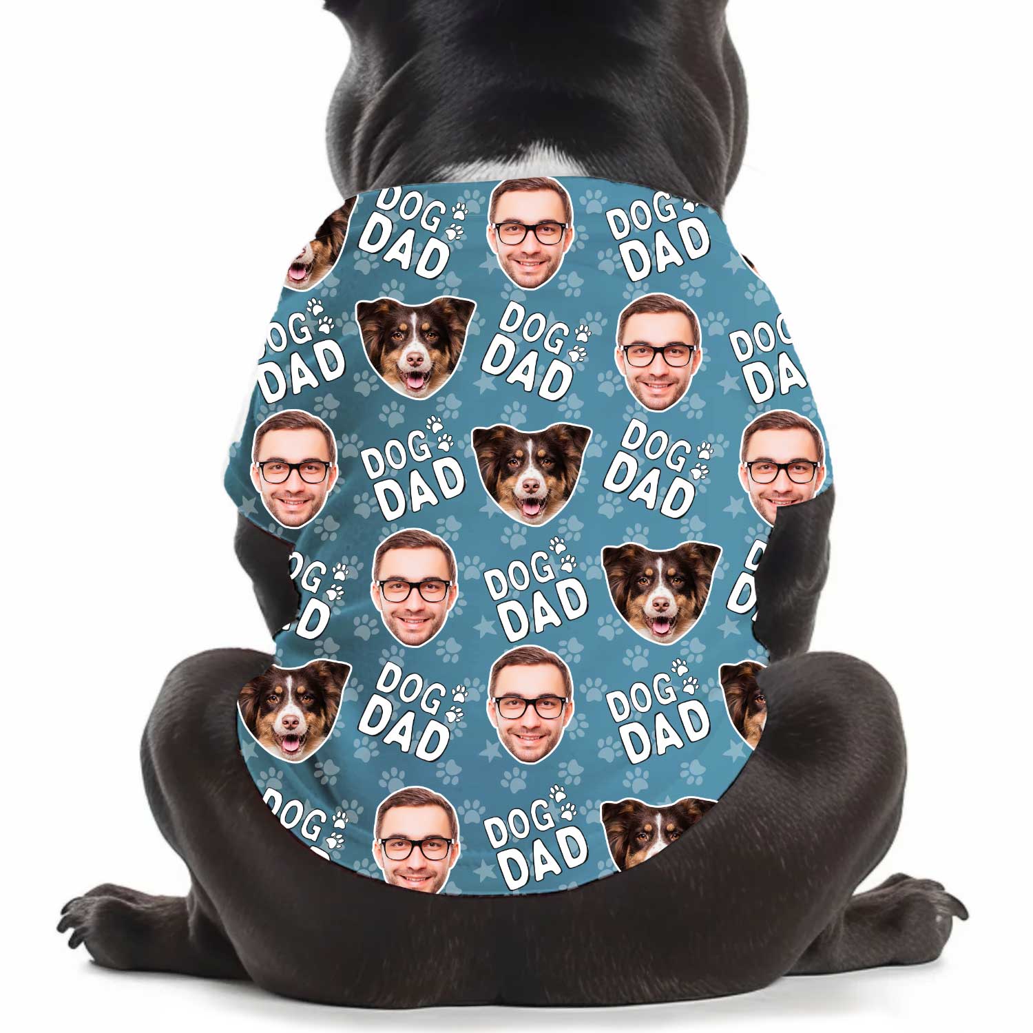 Dog Dad Personalized Dog T Shirt