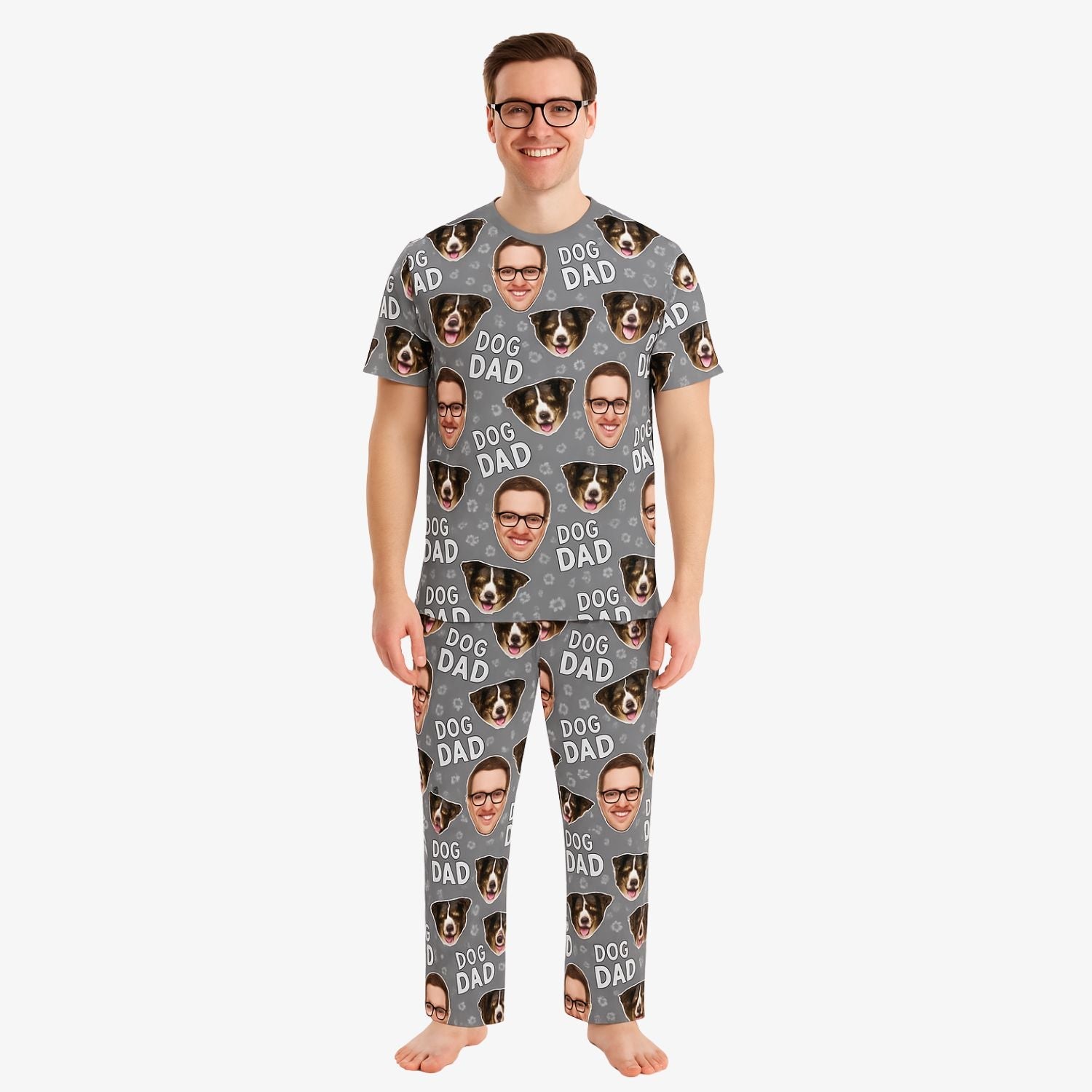 Men's Dog Dad Custom PJs