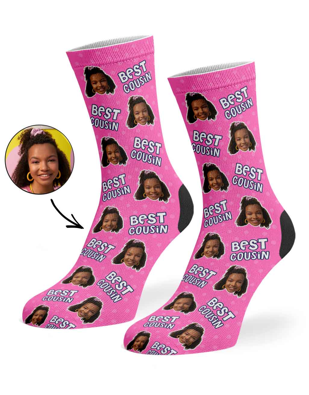 Best Cousin Custom Socks