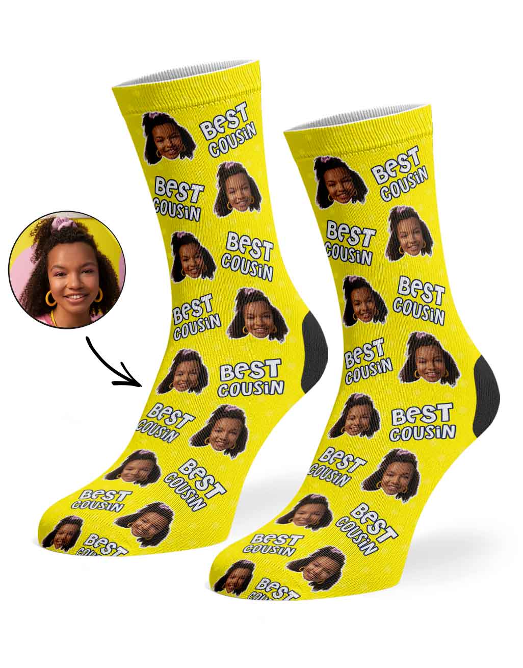Best Cousin Custom Socks