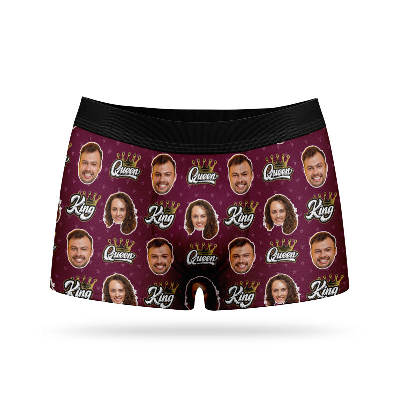 King & Queen Custom Boxers
