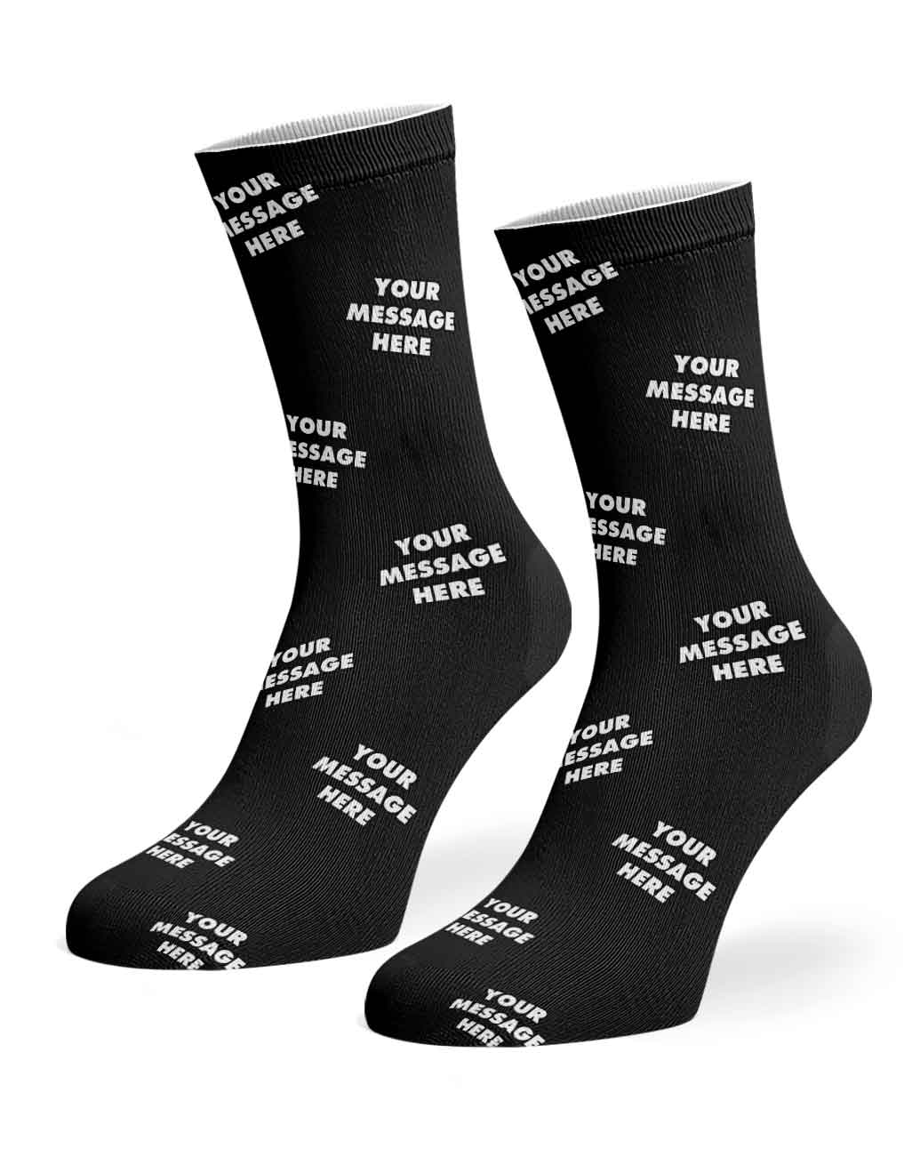 Custom Socks With Your Message