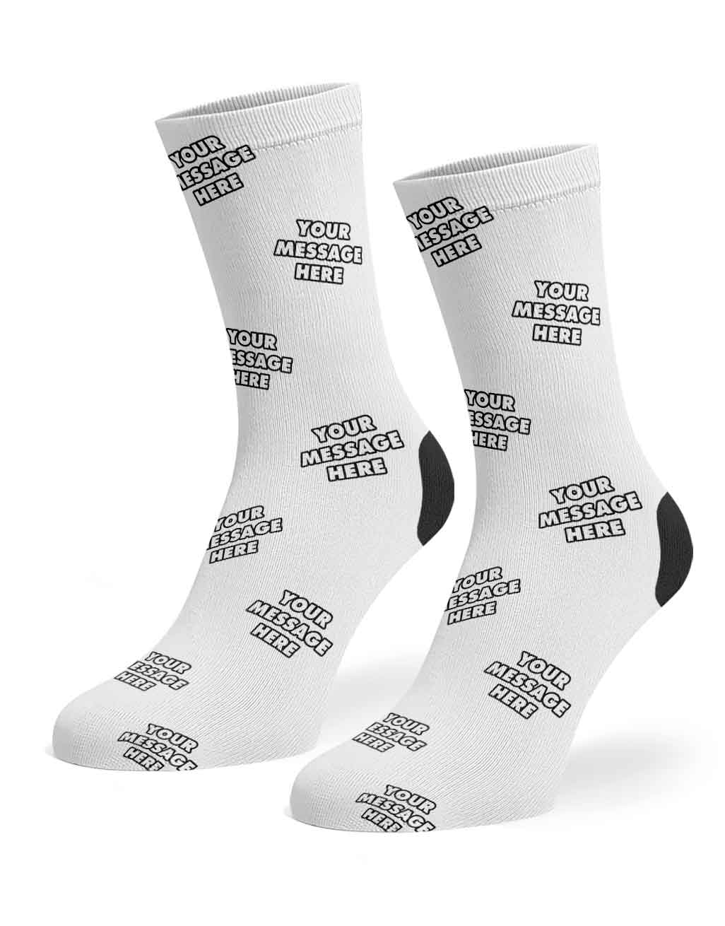 Custom Socks With Your Message