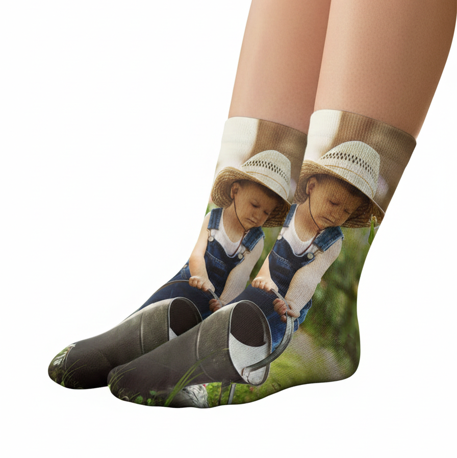 Your Photo on Kids Socks
