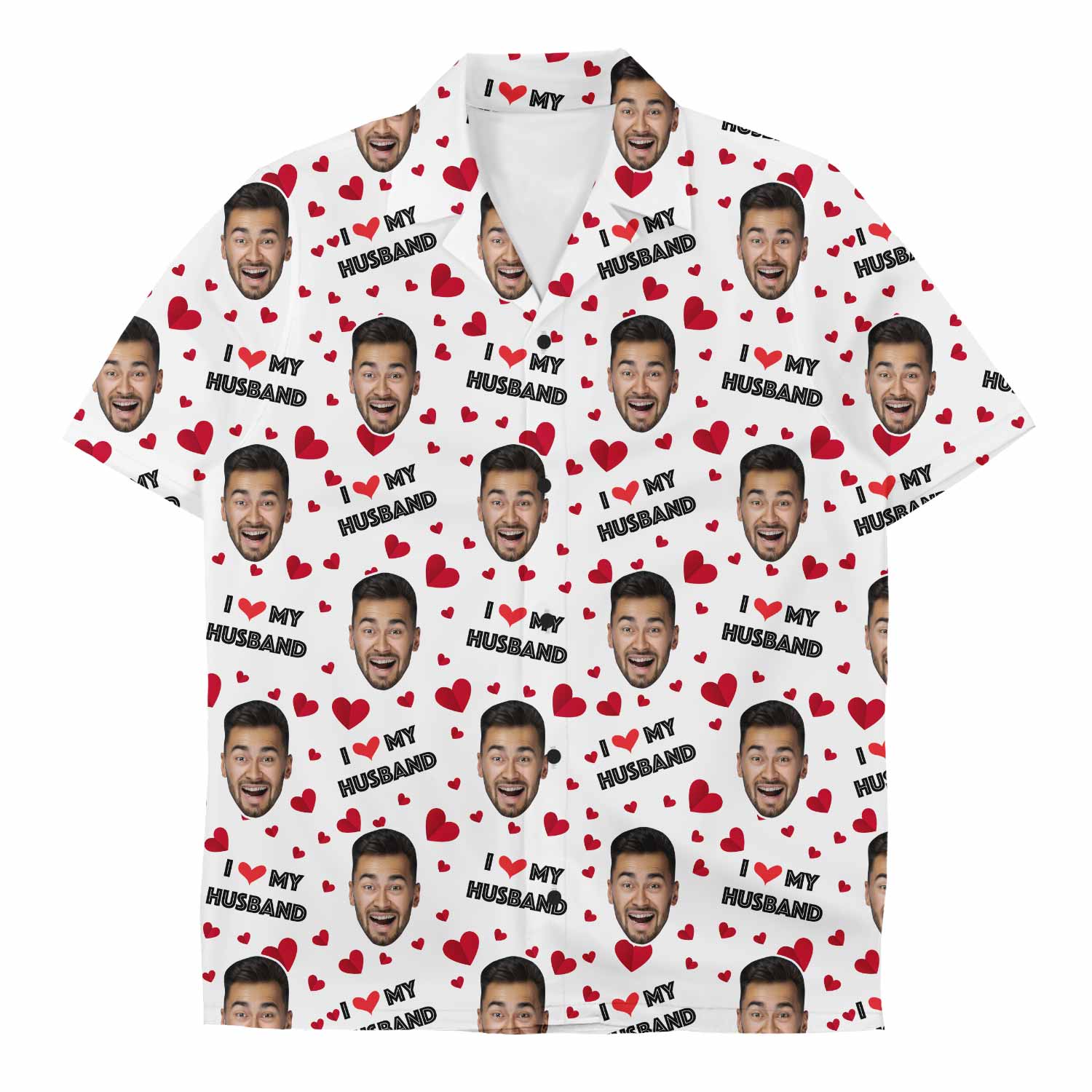 personalised hawaiian shirt