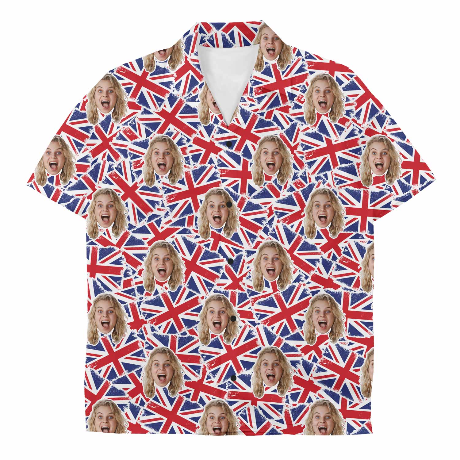 UK Flags Custom Hawaiian Shirt