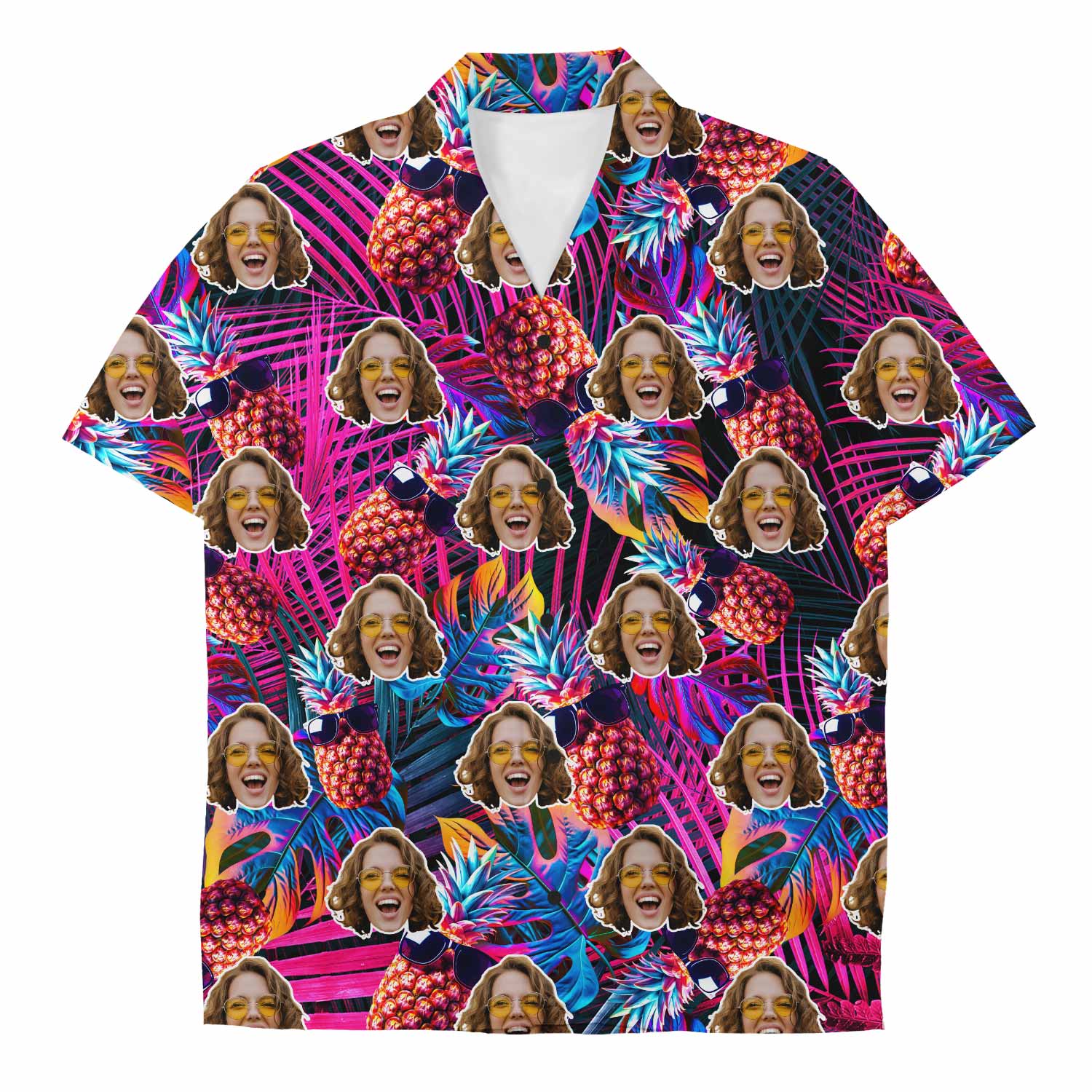 Funky Pineapples Custom Hawaiian Shirt