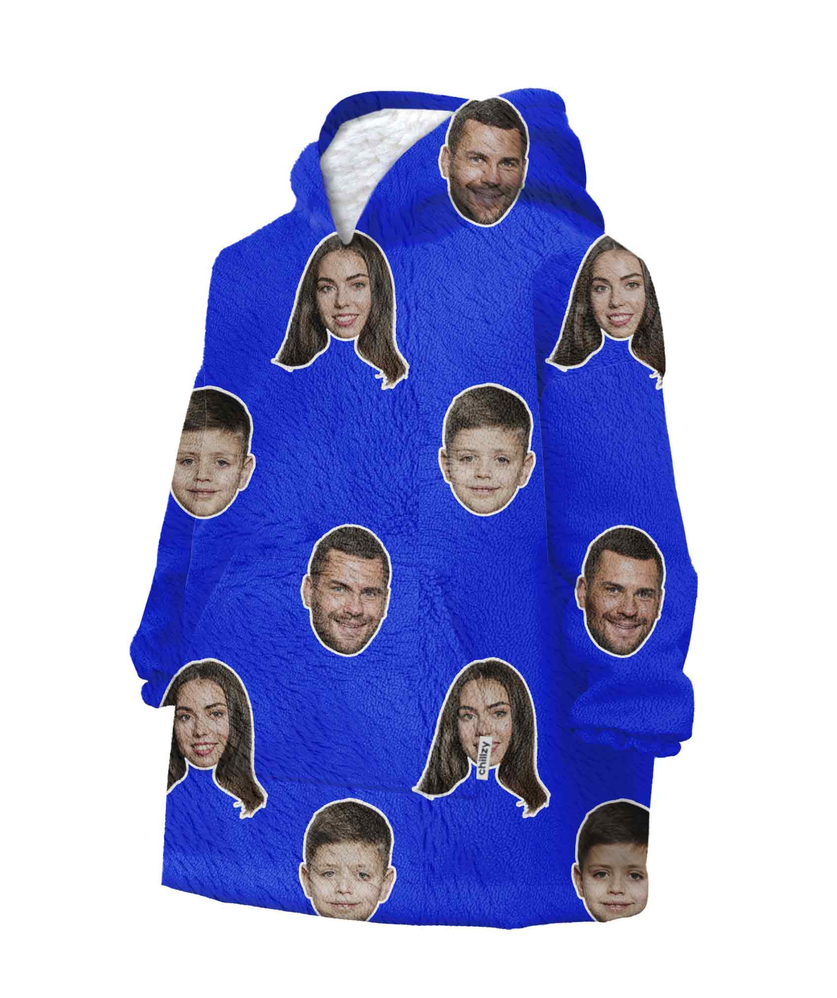 Family Kids Hoodie Blanket