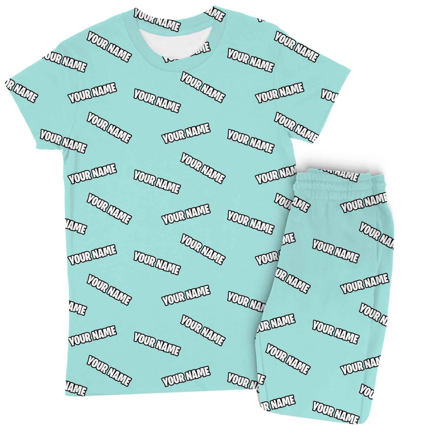 Your Name Women's Custom Pajamas - Pants Set