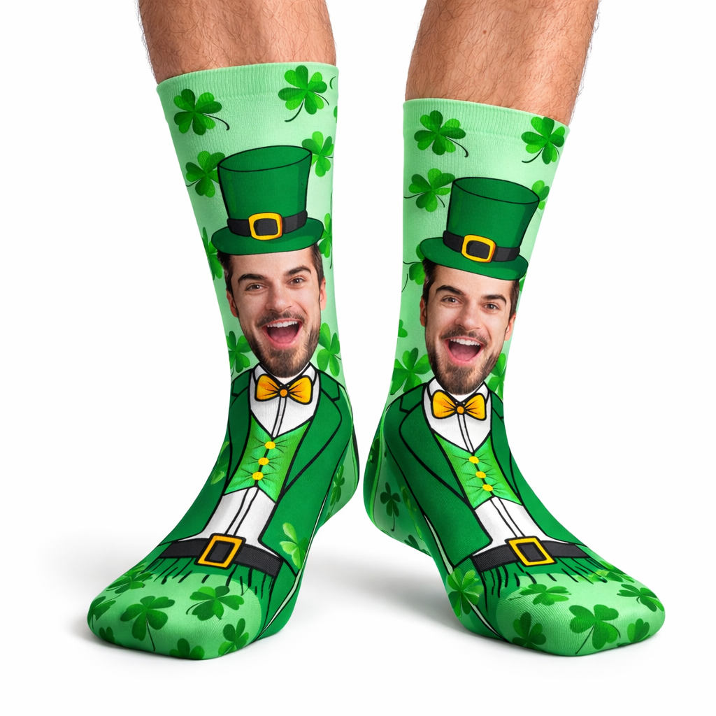 Leprechaun Me Custom Socks