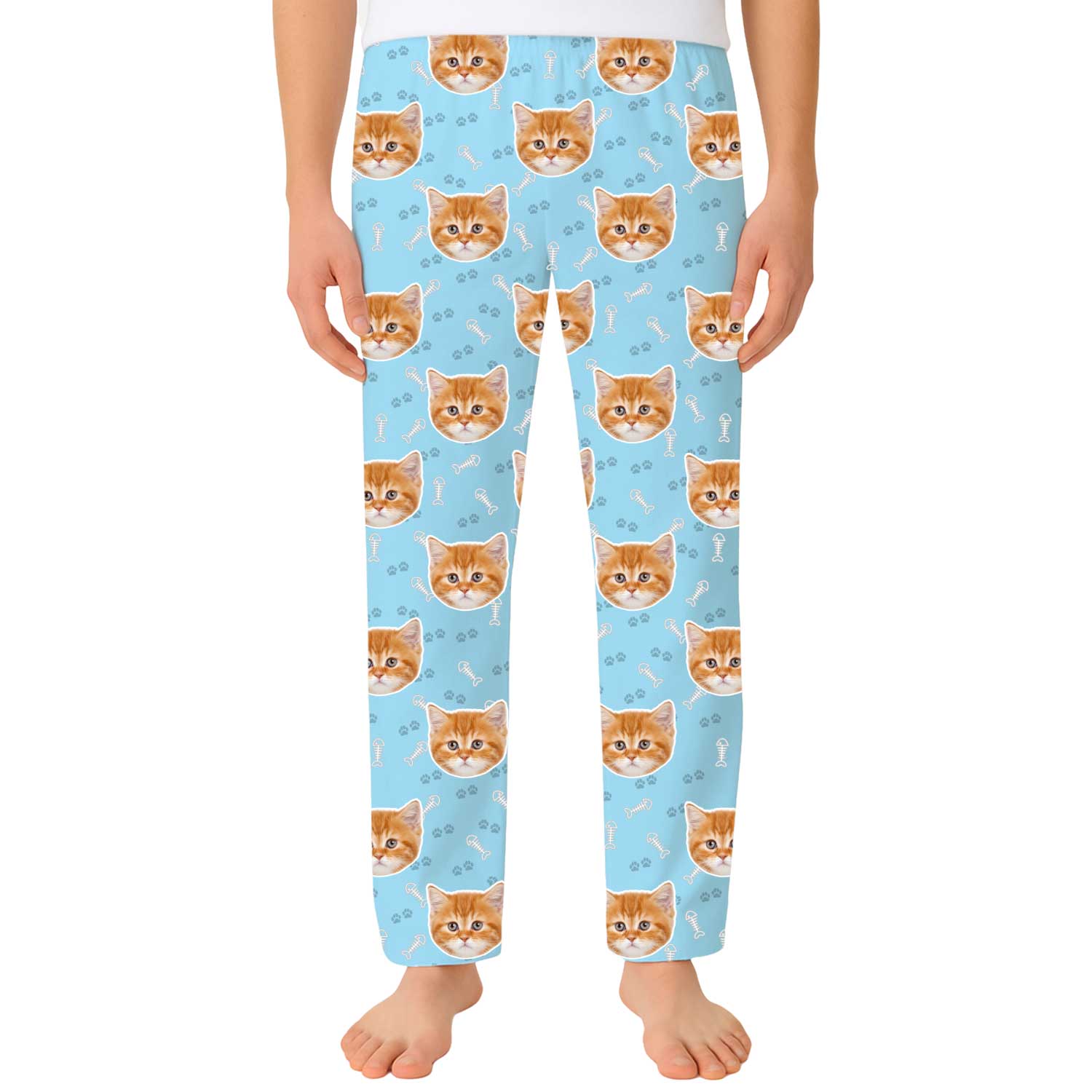 Your Cat Custom Men's PJ Pants
