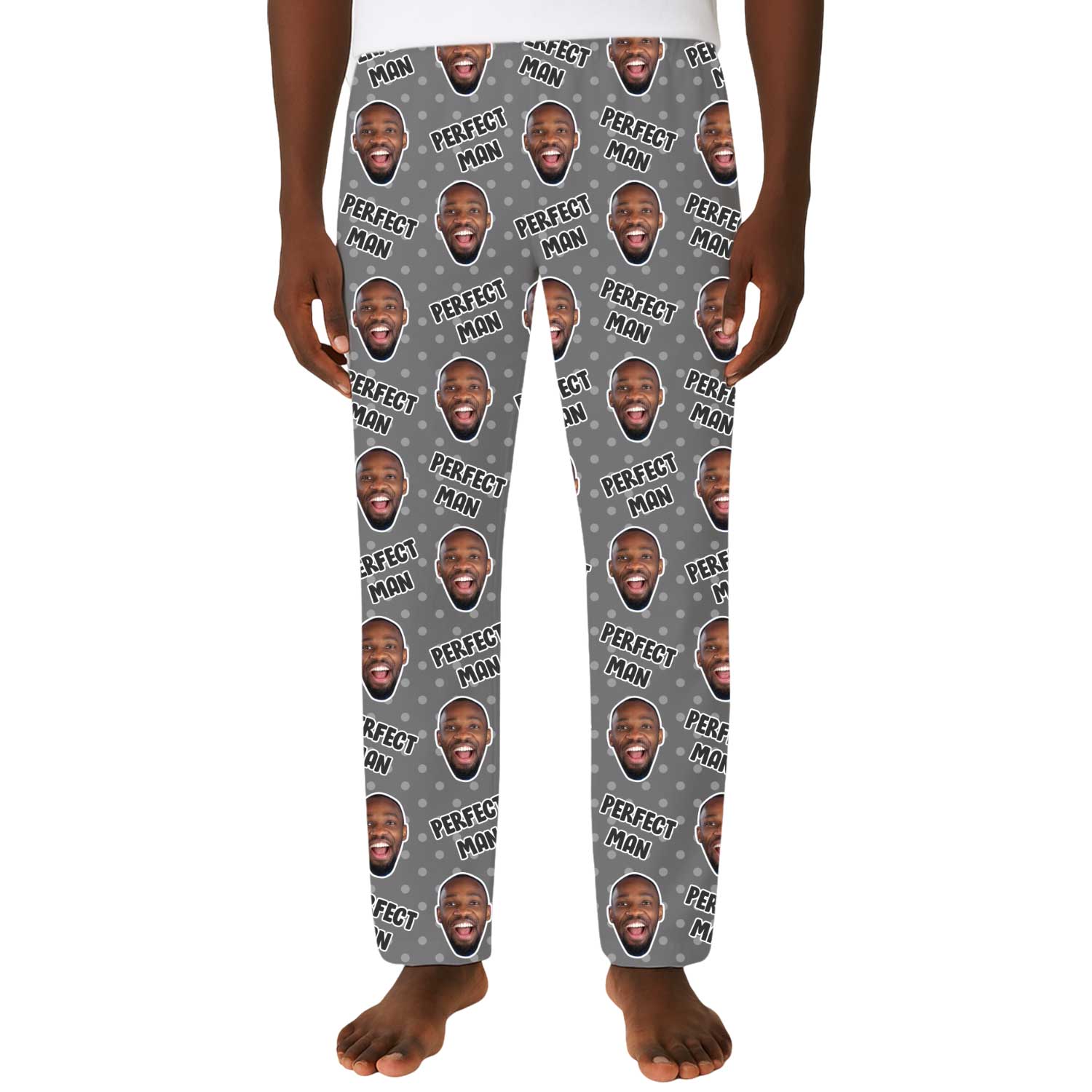 Men's Perfect Man Custom PJ Pants
