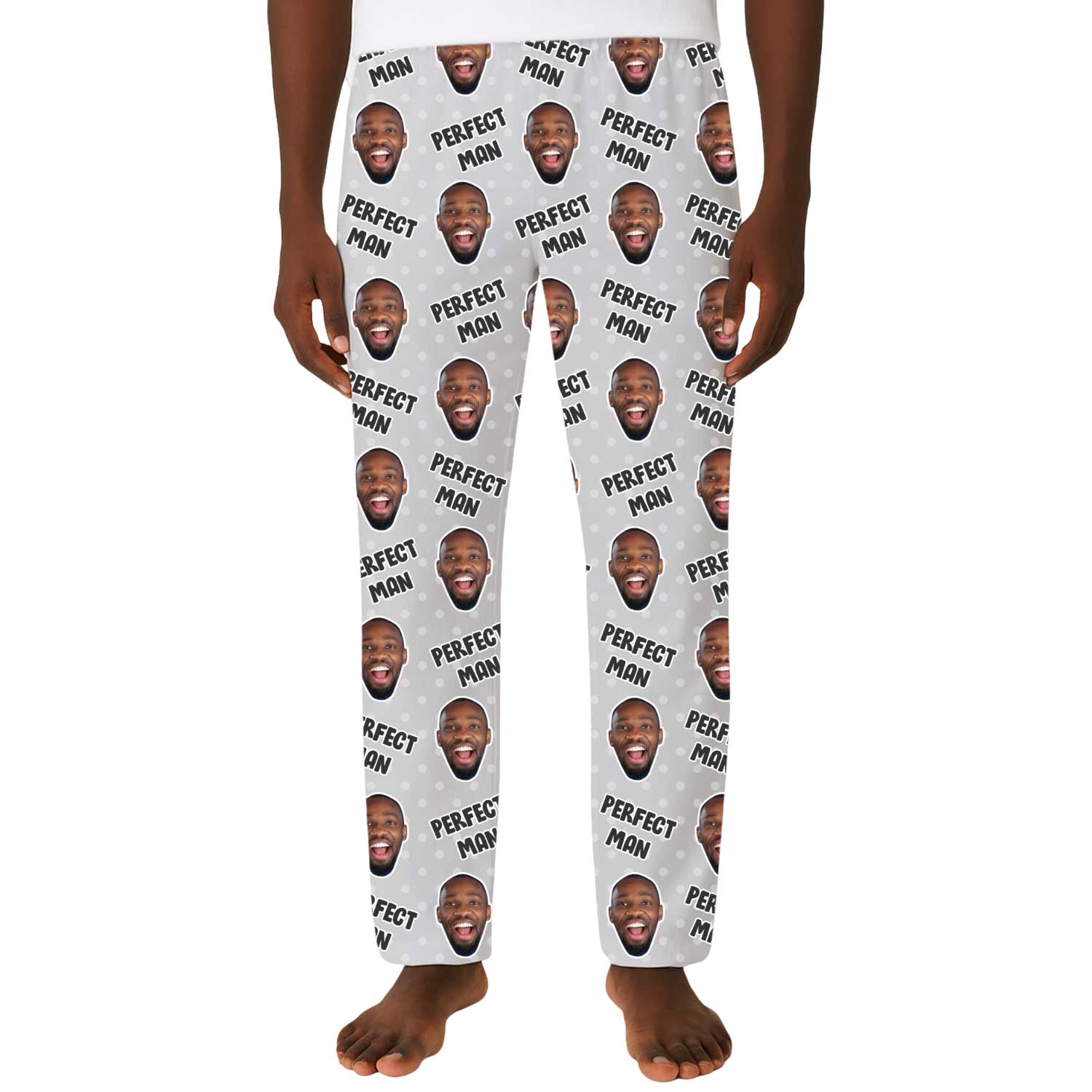 Men's Perfect Man Custom PJ Pants