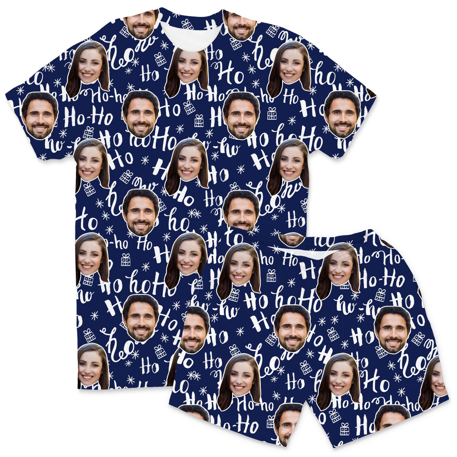 christmas Men's PJ Shorts Set