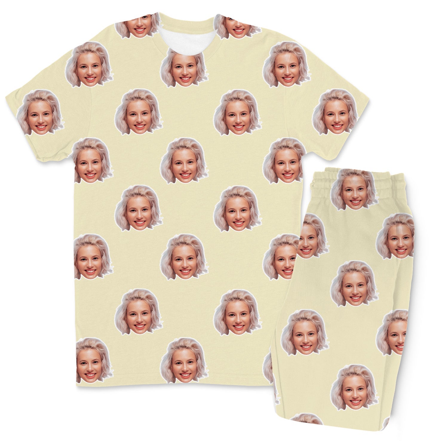 Your Face Custom Men's PJ Pants Set