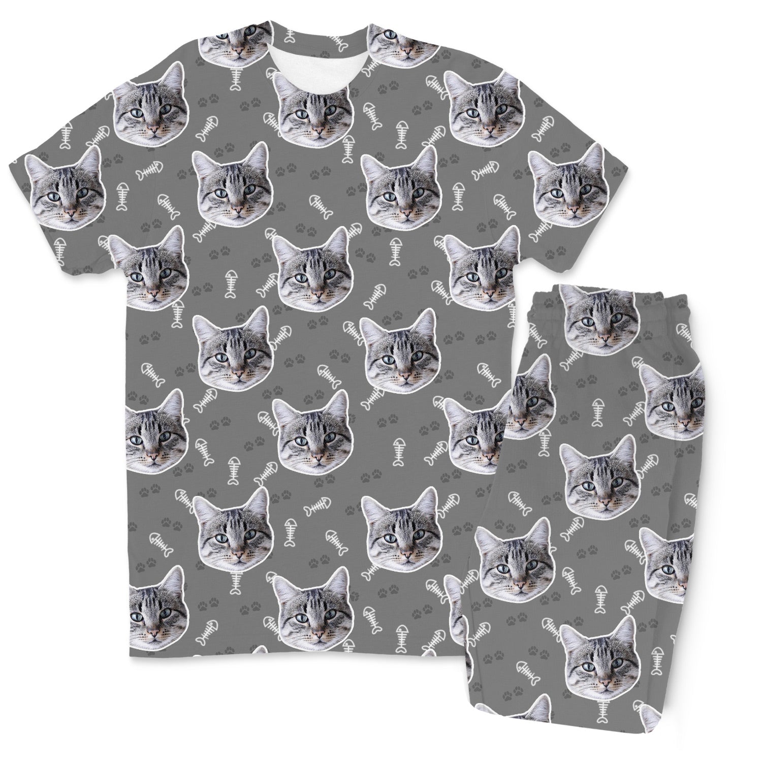 I Love My Girlfriend Custom Men's PJ Pants Set