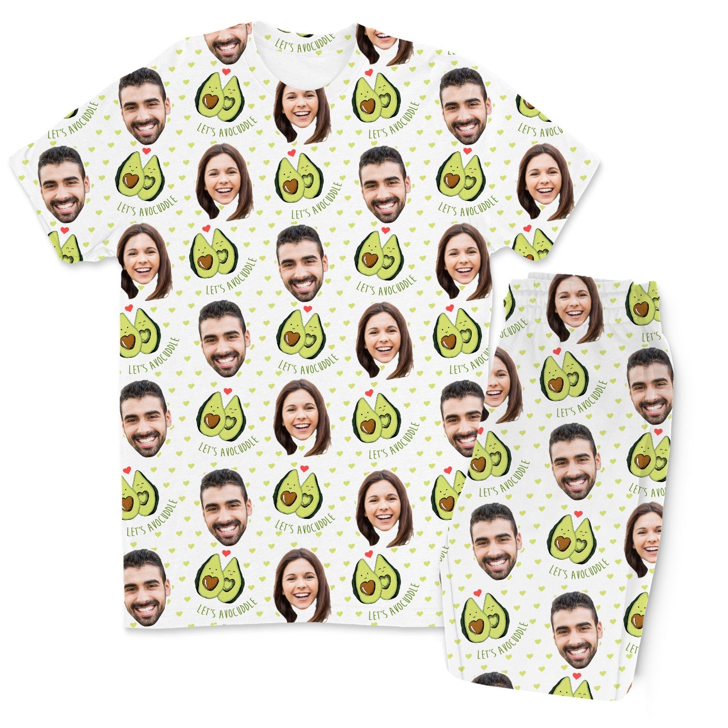 Men's Let's Avocuddle Pajamas - Pants Set