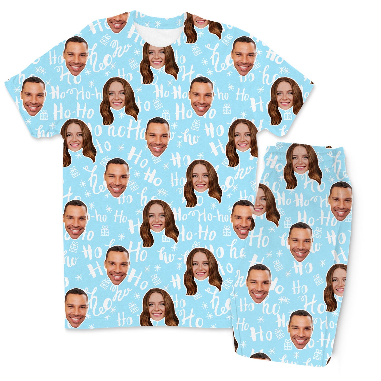Ho Ho Ho Custom Men's PJ Pants Set