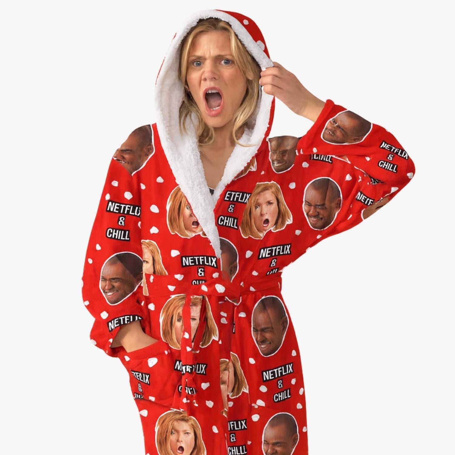 Netflix and Chill Custom Robe