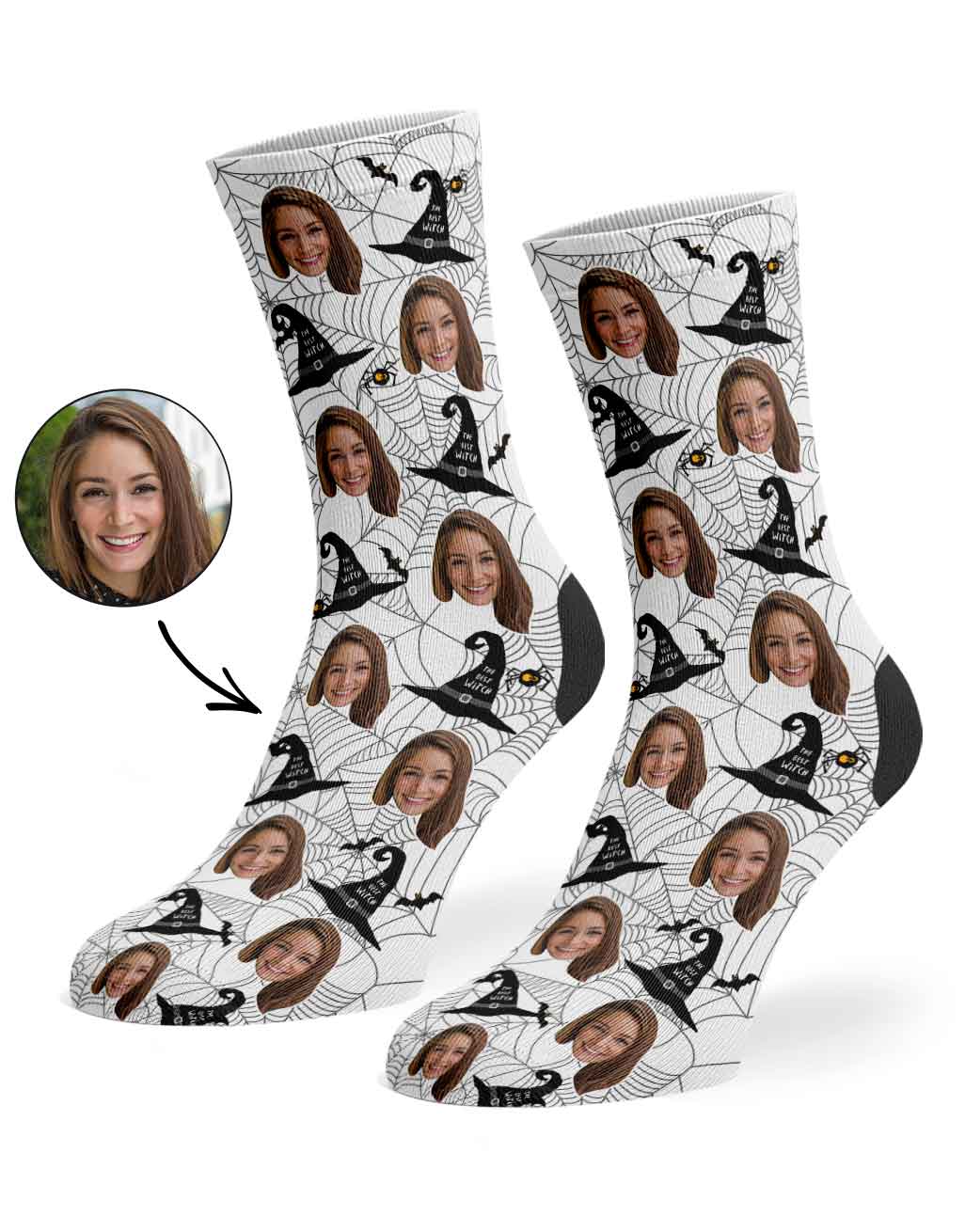 The Best Witch Custom Socks