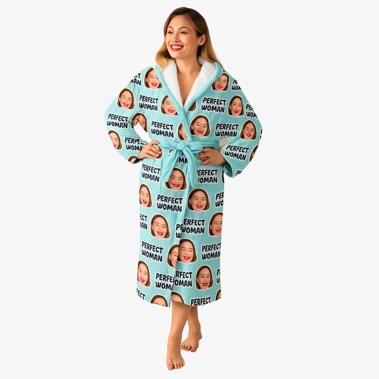 funny custom robe for her