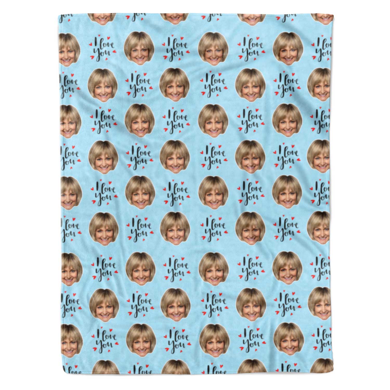 I Love You Personalized Blanket